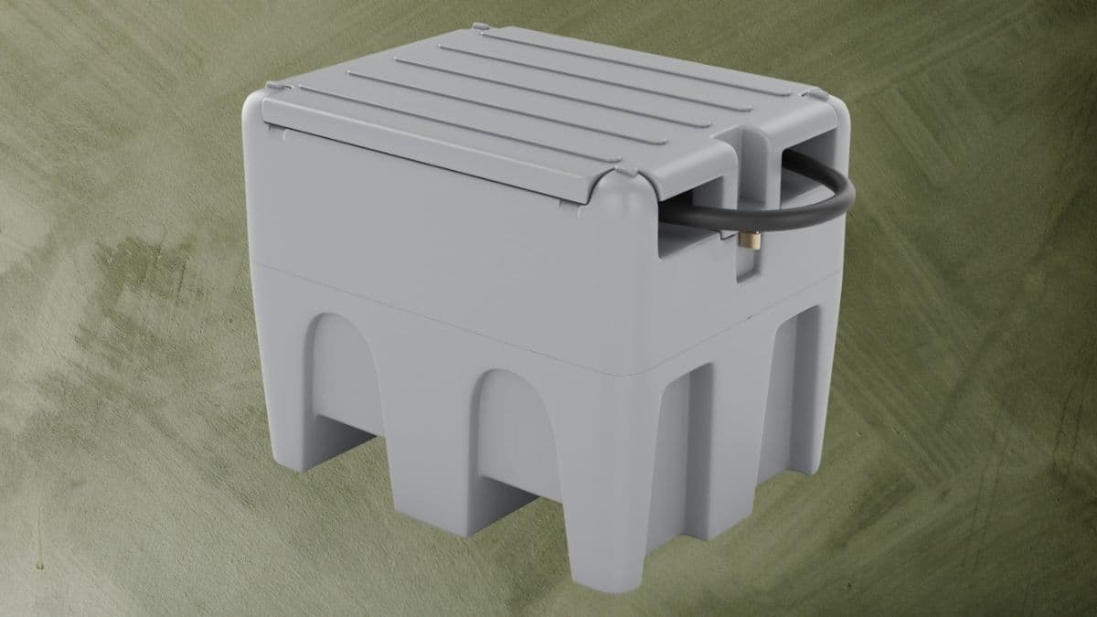 HarmoHaby 58 Gallon Portable Diesel & Gasoline Fuel Tank