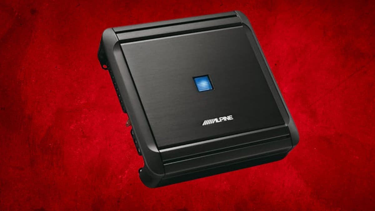 Alpine 4-Channel Car Amplifier