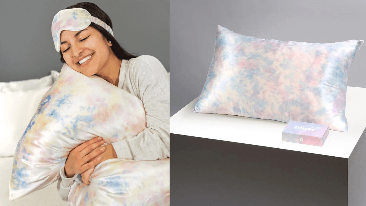 Blissy Tie-Dye Silk Pillowcase